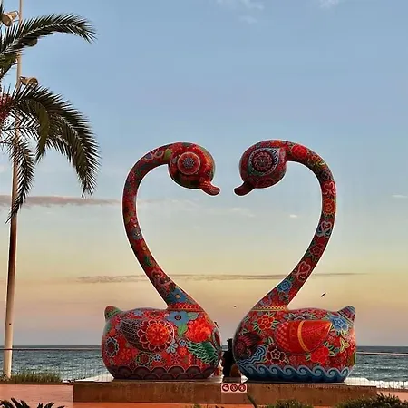 アパート Mira Mar Atrium Beach *